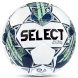 Мяч футзал. SELECT Futsal Master Shiny V22, 1043460004, р.4, Basic,32п,ПУ, руч.сш,бел-син-зел