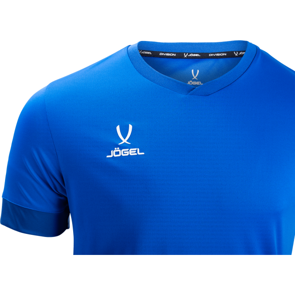 Футболка игровая JOGEL DIVISION PerFormDRY Union Jersey, синий/темно-синий/белый, детский