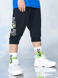 Детские бриджи KELME Woven Cropped Trousers Black