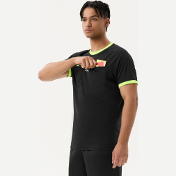 Футболка судейская JOGEL DIVISION PerFormDRY Referee Tee, черный