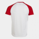 CAMISETA MANGA CORTA ELITE X BLANCO ROJO