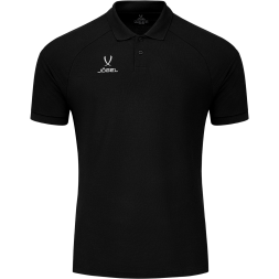Поло JÖGEL CAMP 2 CVC Polo CZ, черный