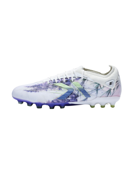 Бутсы KELME Men's Football Shoes (MG) (White/Violet)