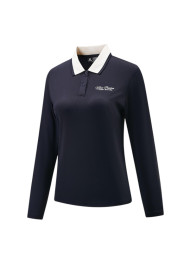 Лонгслив KELME Long-sleeved Polo Shirt Dark Blue