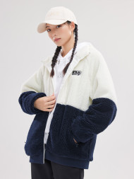 Толстовка KELME Sherpa Coat Dark Blue