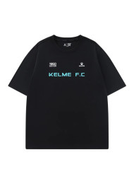 Футболка KELME Crew Neck Short-sleeved T-shirt Black