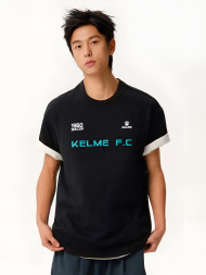 Футболка KELME Crew Neck Short-sleeved T-shirt Black