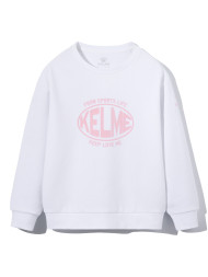 Детский свитшот KELME Round Neck Sweater White