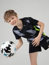 Детская футбольная форма FN Football Set Kid (Black/Grey)