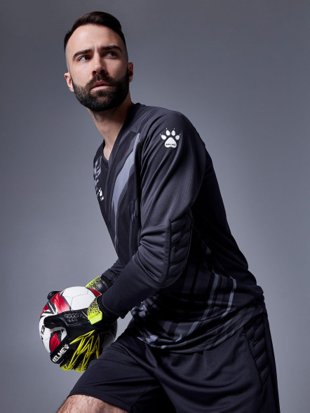 Вратарская форма KELME Long Sleeve Goalkeeper Suit Black