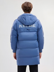 Пуховик KELME Mid Length Down Jacket Blue