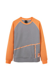 Свитшот KELME Pullover Sweater (Grey/Orange)