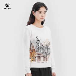 Свитшот KELME Round Neck Sweater White