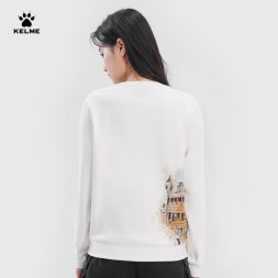 Свитшот KELME Round Neck Sweater White