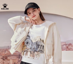 Свитшот KELME Round Neck Sweater White