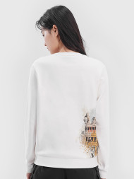 Свитшот KELME Round Neck Sweater White