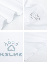 Футболка KELME Round Neck Short Sleeve T-Shirt White