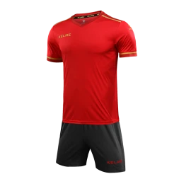 Футбольная форма KELME Football Suit (Red/Dark Grey)