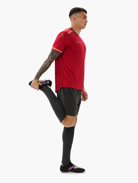 Футбольная форма KELME Football Suit (Red/Dark Grey)