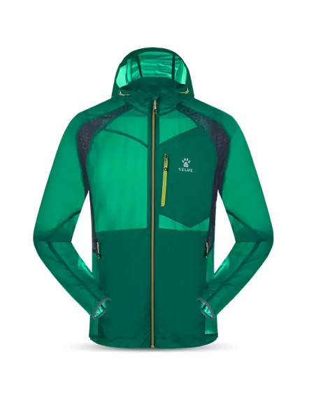 Ветровка KELME Men's Skin Trench Coat Green