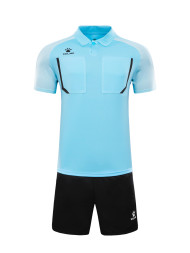 Судейская форма KELME Football Referee Suit (Light Blue/Black)