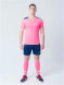 Футбольная форма KELME Short Sleeve Football Set (Pink/Dark Blue)
