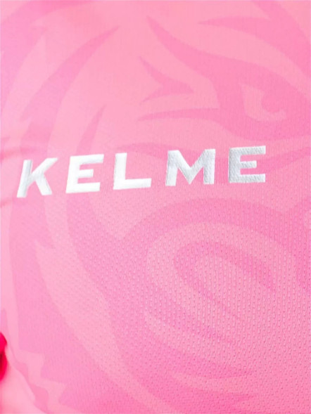 Футбольная форма KELME Short Sleeve Football Set (Pink/Dark Blue)