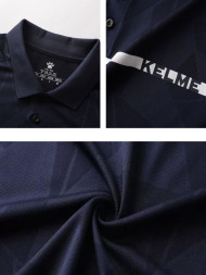 Футболка-поло KELME Short Sleeve Polo Shirt Dark Blue