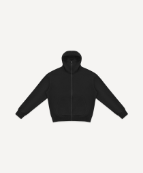 Худи на молнии JOGEL Power Inside Zip Hoodie Oversize Fit, черный