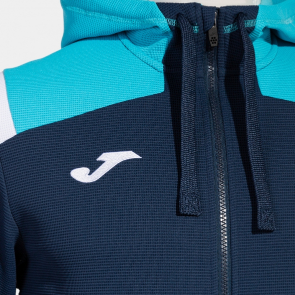 Худи JOMA TOLEDO MARINO TURQUESA FLÚOR