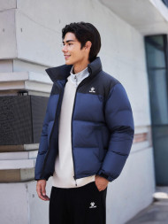 Пуховик KELME Short Down Jacket Dark Blue
