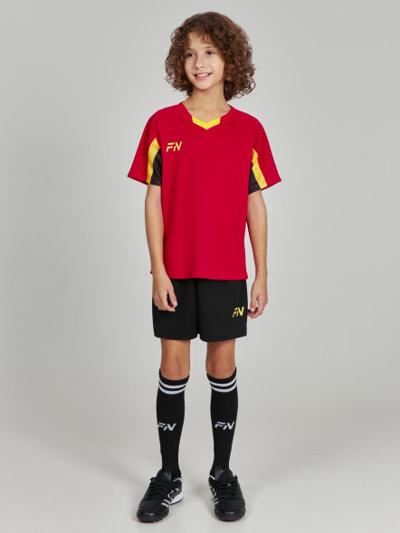 Детская футбольная форма FN Power Kid (Red/Black)