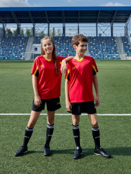 Детская футбольная форма FN Power Kid (Red/Black)