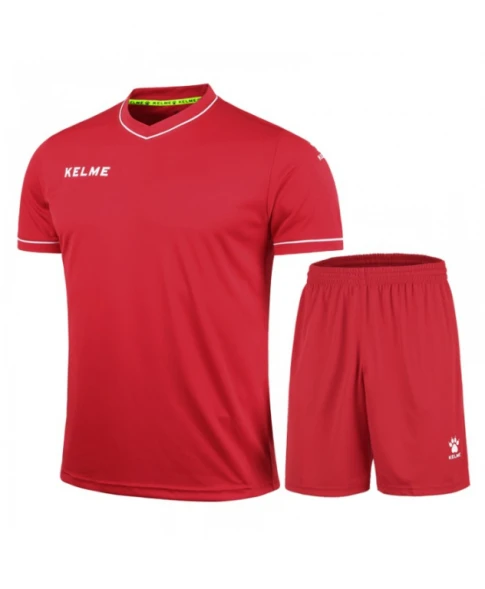 Футбольная форма KELME Short Sleeve Football Set Red