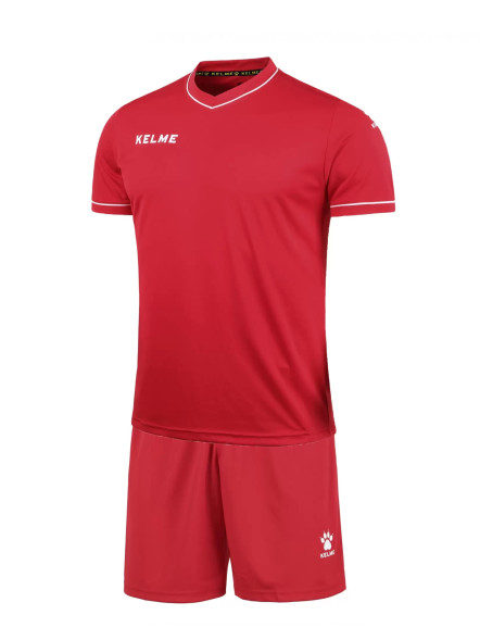 Футбольная форма KELME Short Sleeve Football Set Red