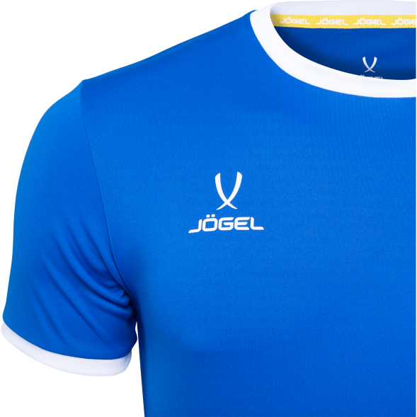 Футболка футбольная JÖGEL CAMP Origin, синий/белый, детский