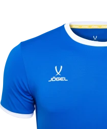 Футболка футбольная JOGEL CAMP Origin, синий/белый, детский