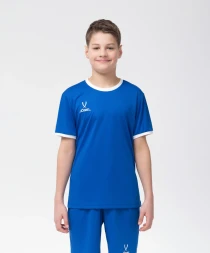 Футболка футбольная JOGEL CAMP Origin, синий/белый, детский