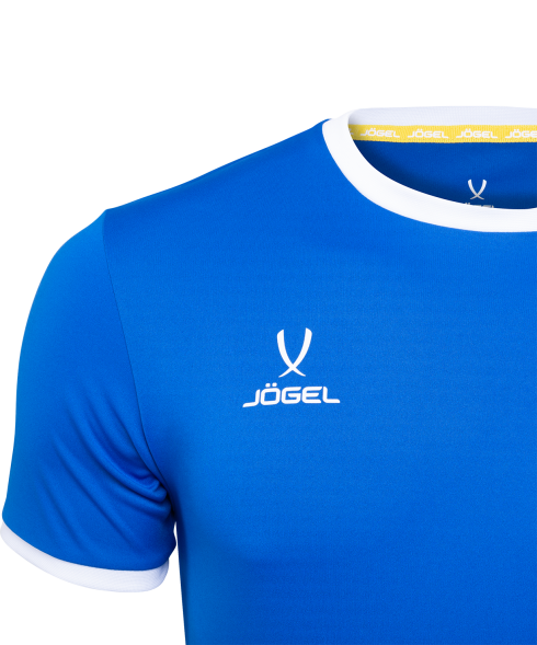 Футболка футбольная JOGEL CAMP Origin, синий/белый, детский