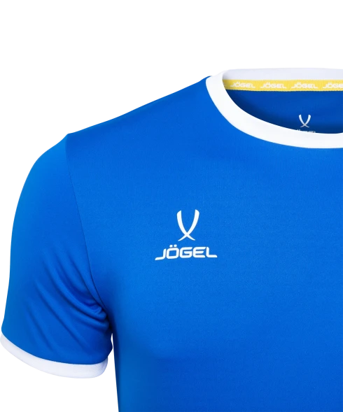 Футболка футбольная JOGEL CAMP Origin, синий/белый, детский