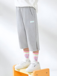 Детские бриджи KELME Knitted Cropped Pants Grey