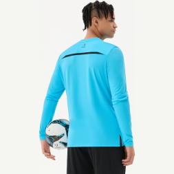 Футболка судейская с длинным рукавом JOGEL DIVISION PerFormDRY Referee LS Tee, голубой