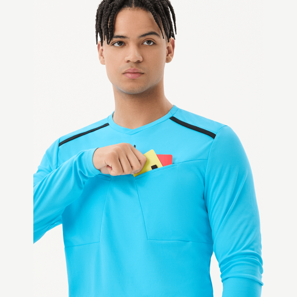 Футболка судейская с длинным рукавом JÖGEL DIVISION PerFormDRY Referee LS Tee