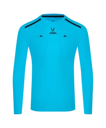 Футболка судейская с длинным рукавом JOGEL DIVISION PerFormDRY Referee LS Tee, голубой