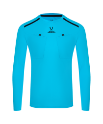 Футболка судейская с длинным рукавом JOGEL DIVISION PerFormDRY Referee LS Tee, голубой