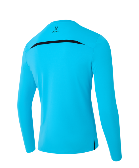 Футболка судейская с длинным рукавом JOGEL DIVISION PerFormDRY Referee LS Tee, голубой