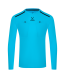 Футболка судейская с длинным рукавом JOGEL DIVISION PerFormDRY Referee LS Tee, голубой