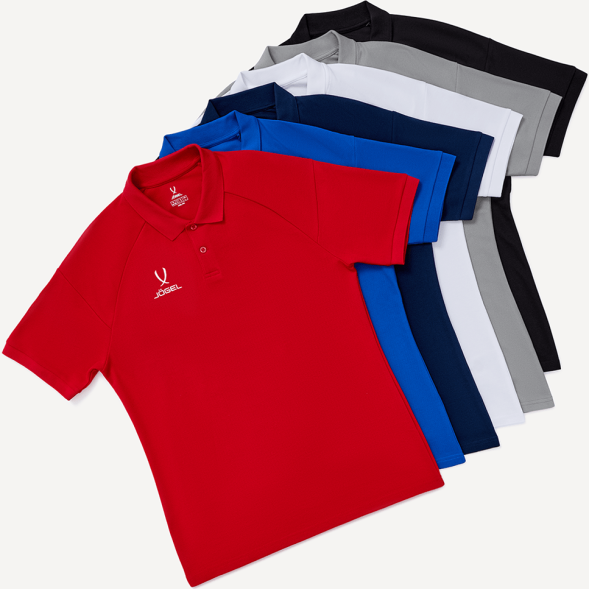 Поло JOGEL ESSENTIAL CVC Polo CZ, темно-синий