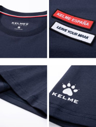 Футболка KELME Short Sleeve T-Shirt Dark Blue