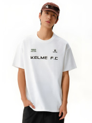 Футболка KELME Crew Neck Short-sleeved T-shirt White